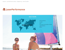 Tablet Screenshot of laserperformance.com
